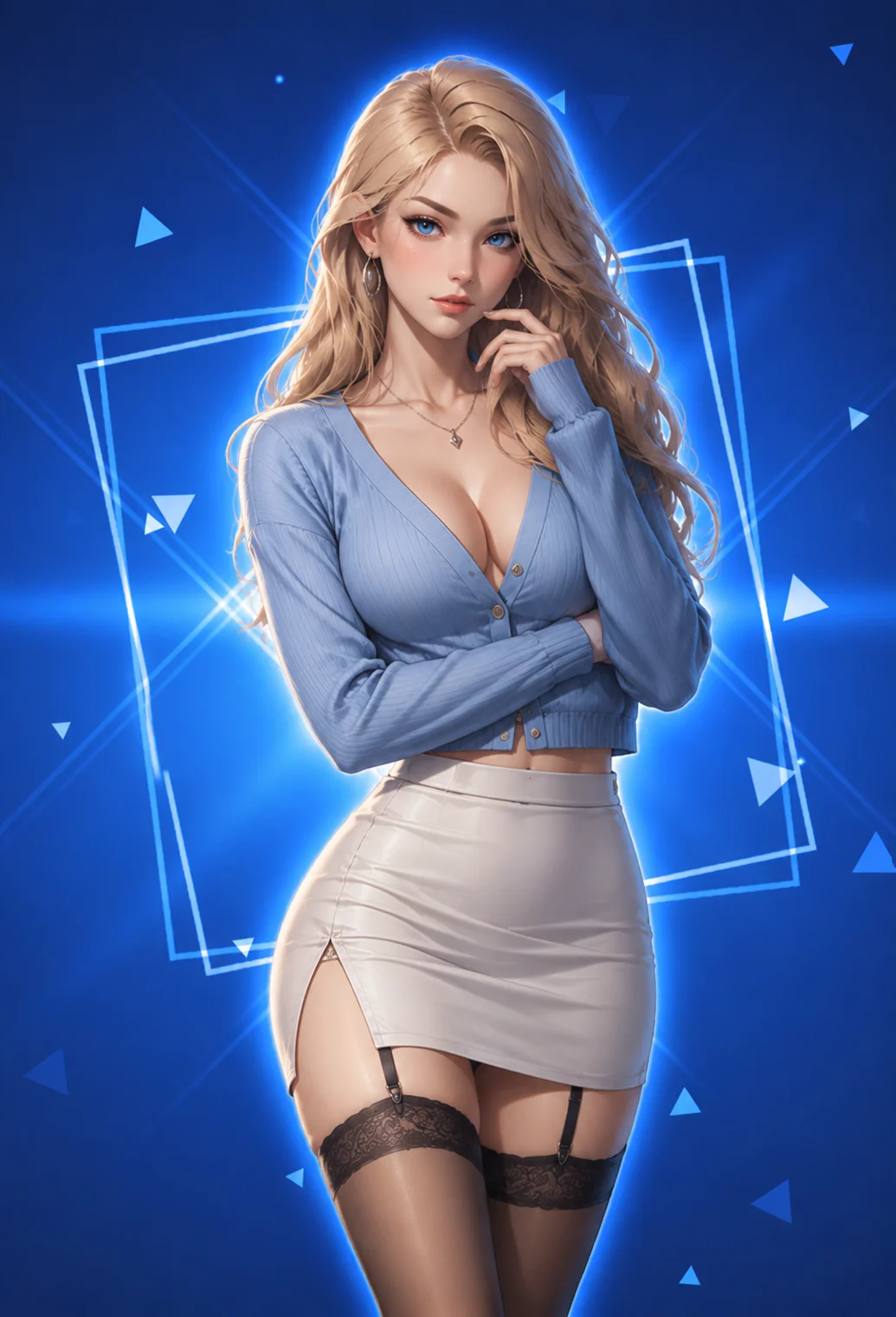 Passion Industry のヒロイン Bianca：自信に満ちたブロンドの美女